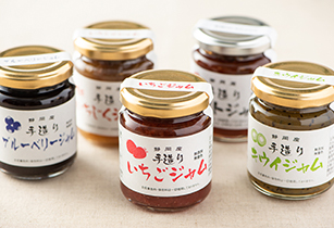 地元産の食材を使ったジャム
